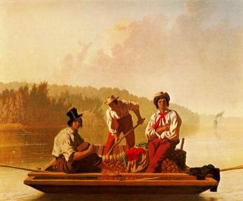 喬治 迦勒賓 賓漢姆 Boatmen on the Missouri